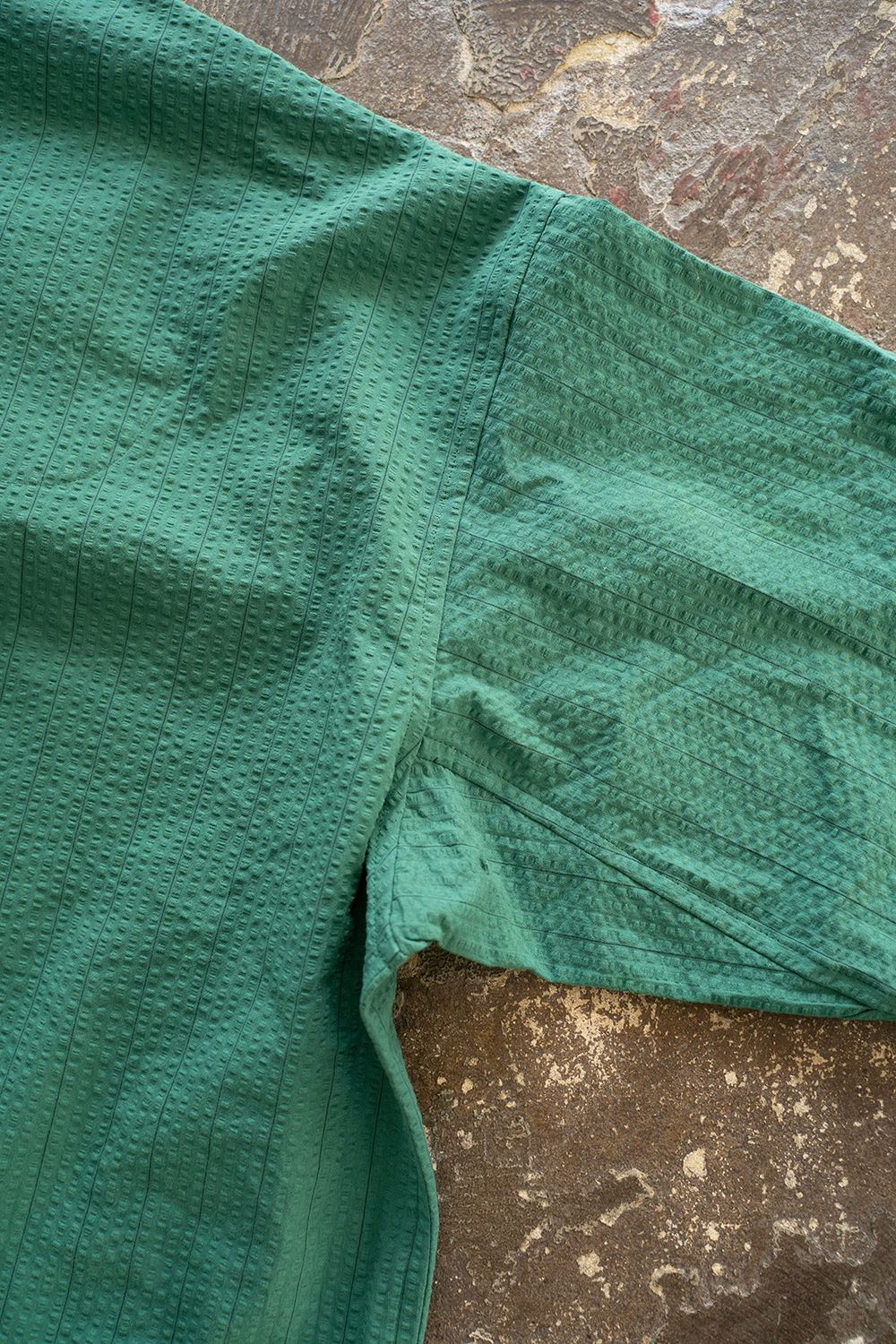 【ラスト1点】【23SS】"week s/s"pajama【セットアップ】(GREEN×BLACK)