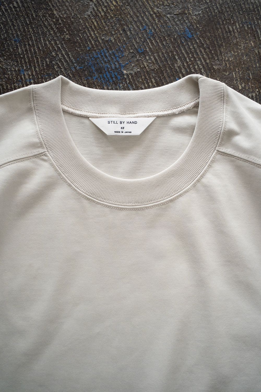 【ラスト1点】【25SS】強撚コットン度詰Tシャツ(PALE GRAY)
