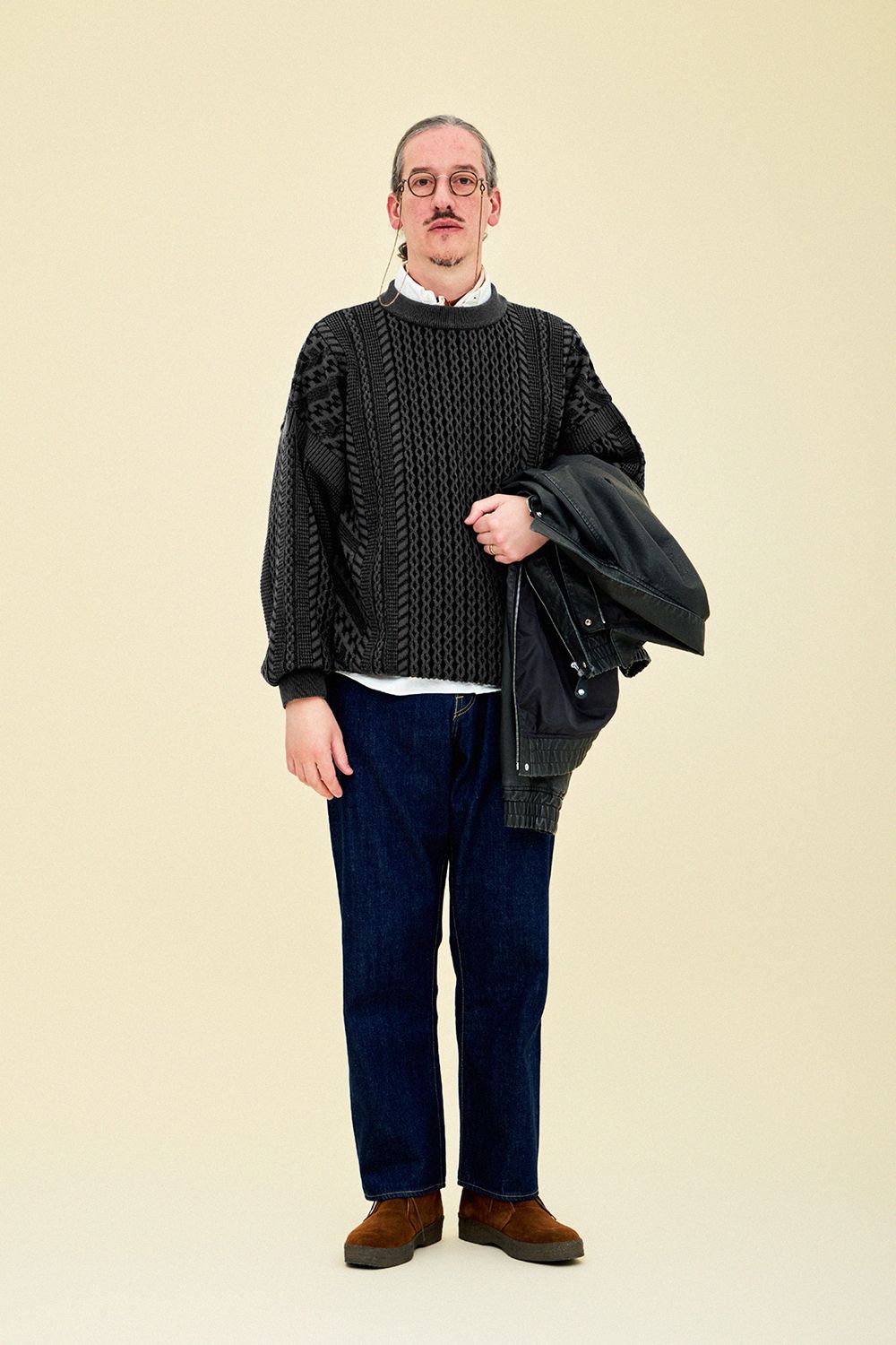 【25AW】Fubuki Knit(BLACK)