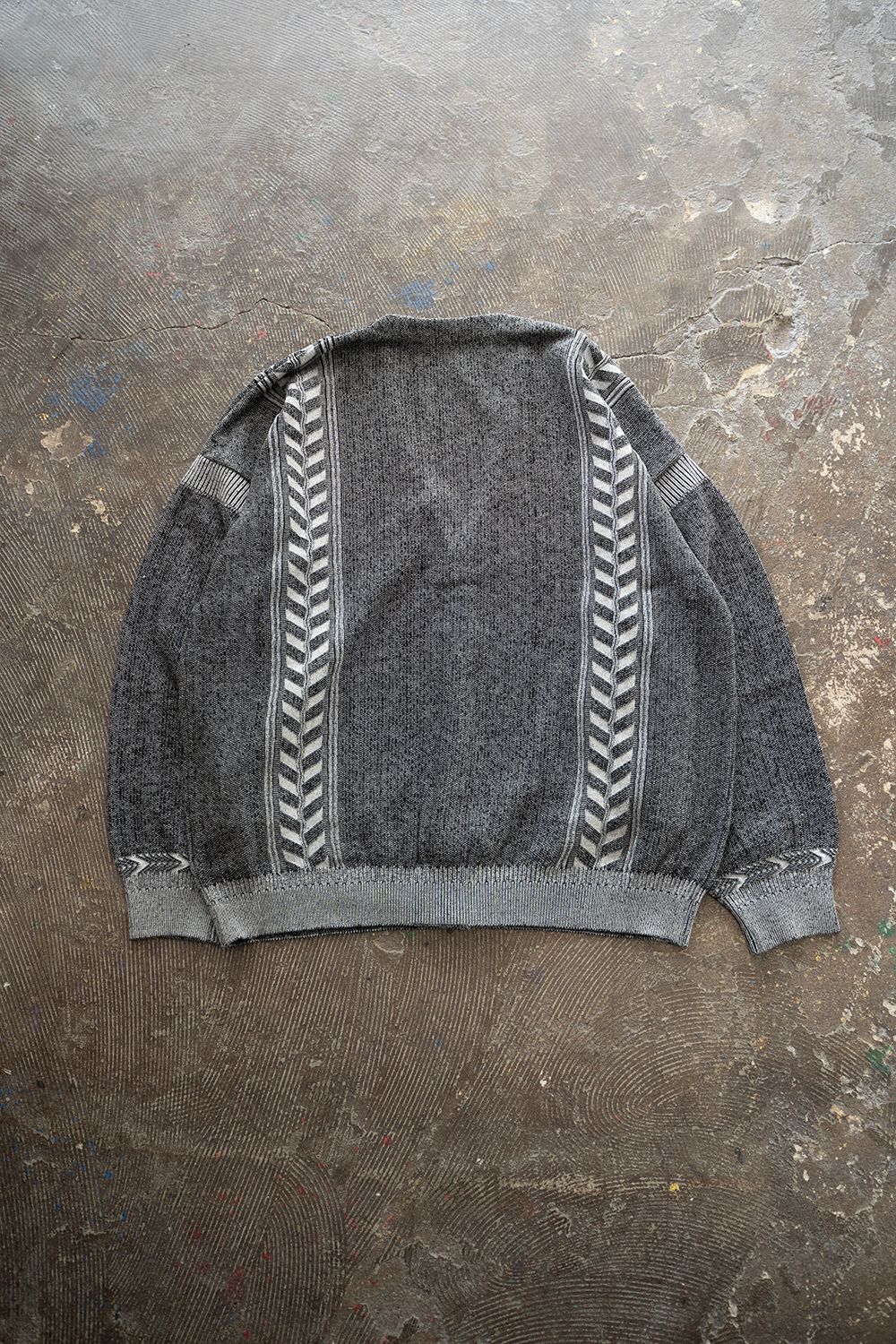 YASHIKI - 【25SS】Wadachi Cardigan(MIX GRAY) | Salty