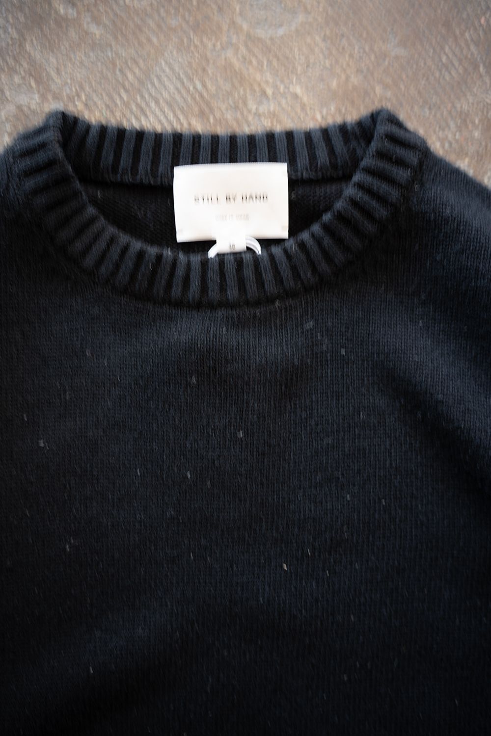 トップス 25AW STILL BY HAND Cotton Silk Knit 25AW STILL BY HAND Cotton Silk Knit STILL BY HAND 