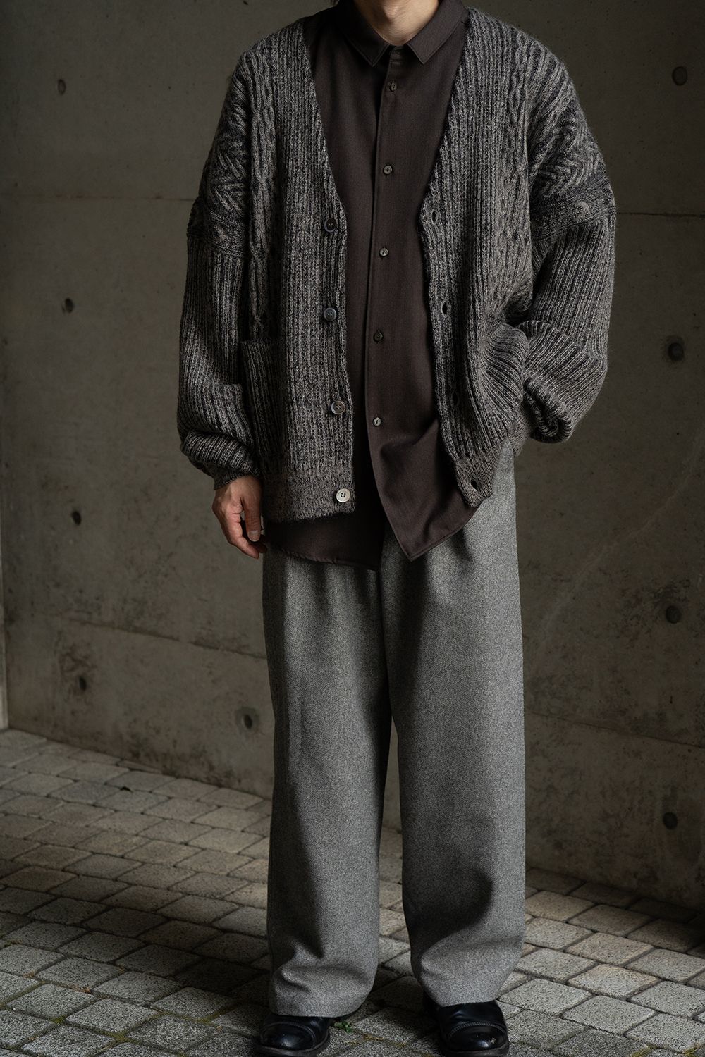 【25AW】Sekkei Mohair Cardigan(BEIGE)