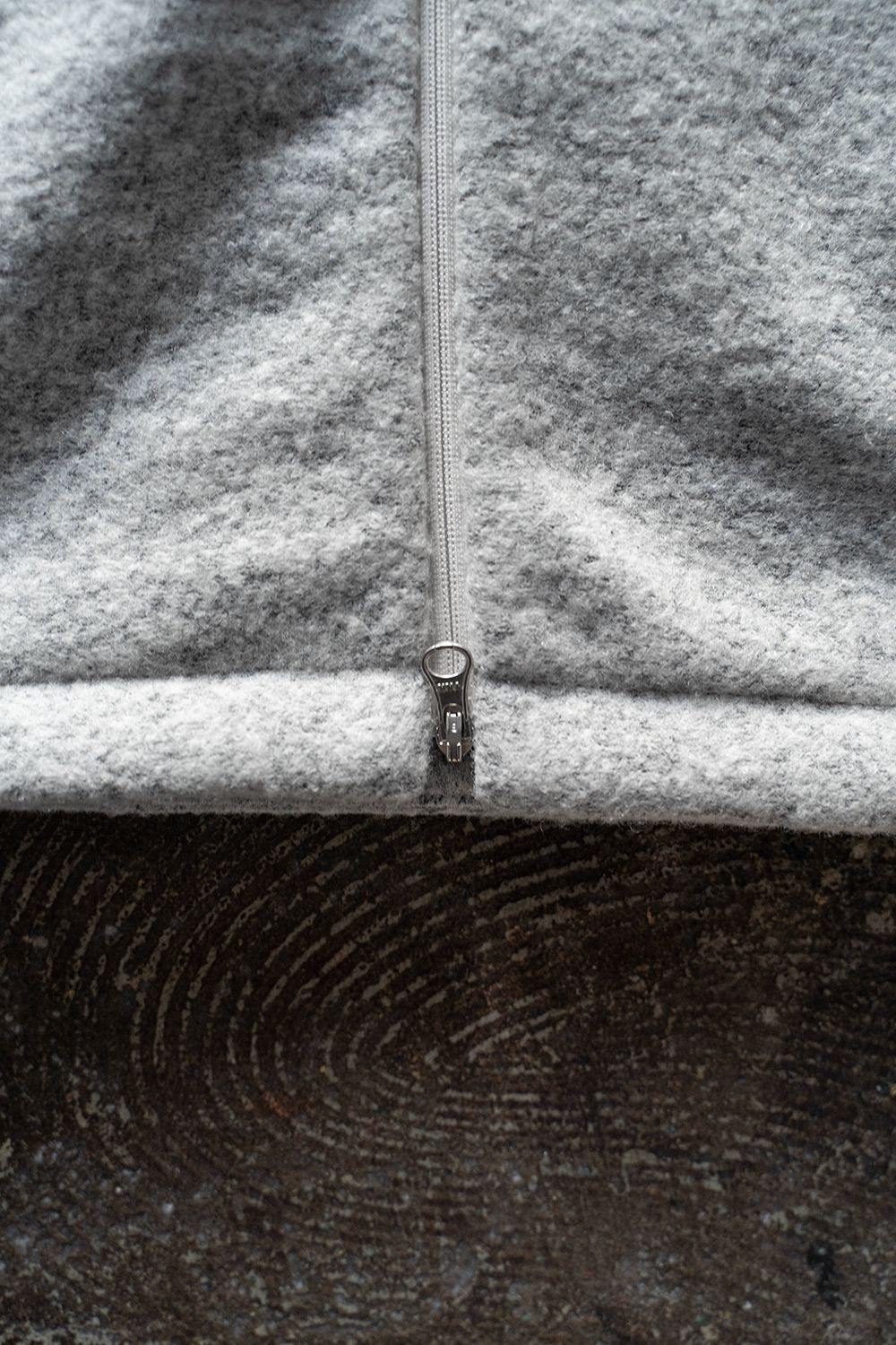【ラスト1点】【22AW】ウールパイルブルゾン(LIGHT GRAY)