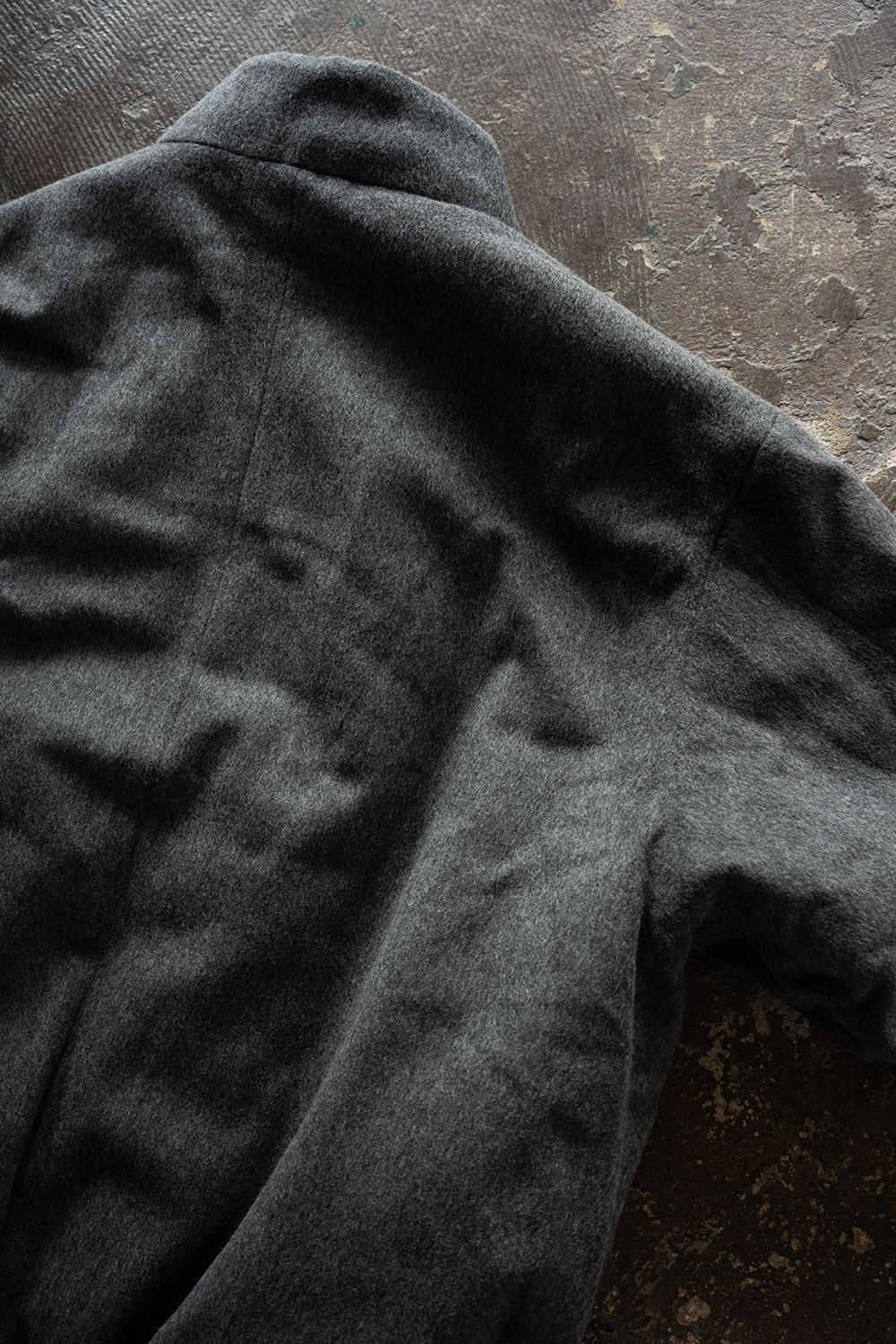 【26AW】Super100'sローデンクロスシンサレートスタンドカラーブルゾン(GRAY)