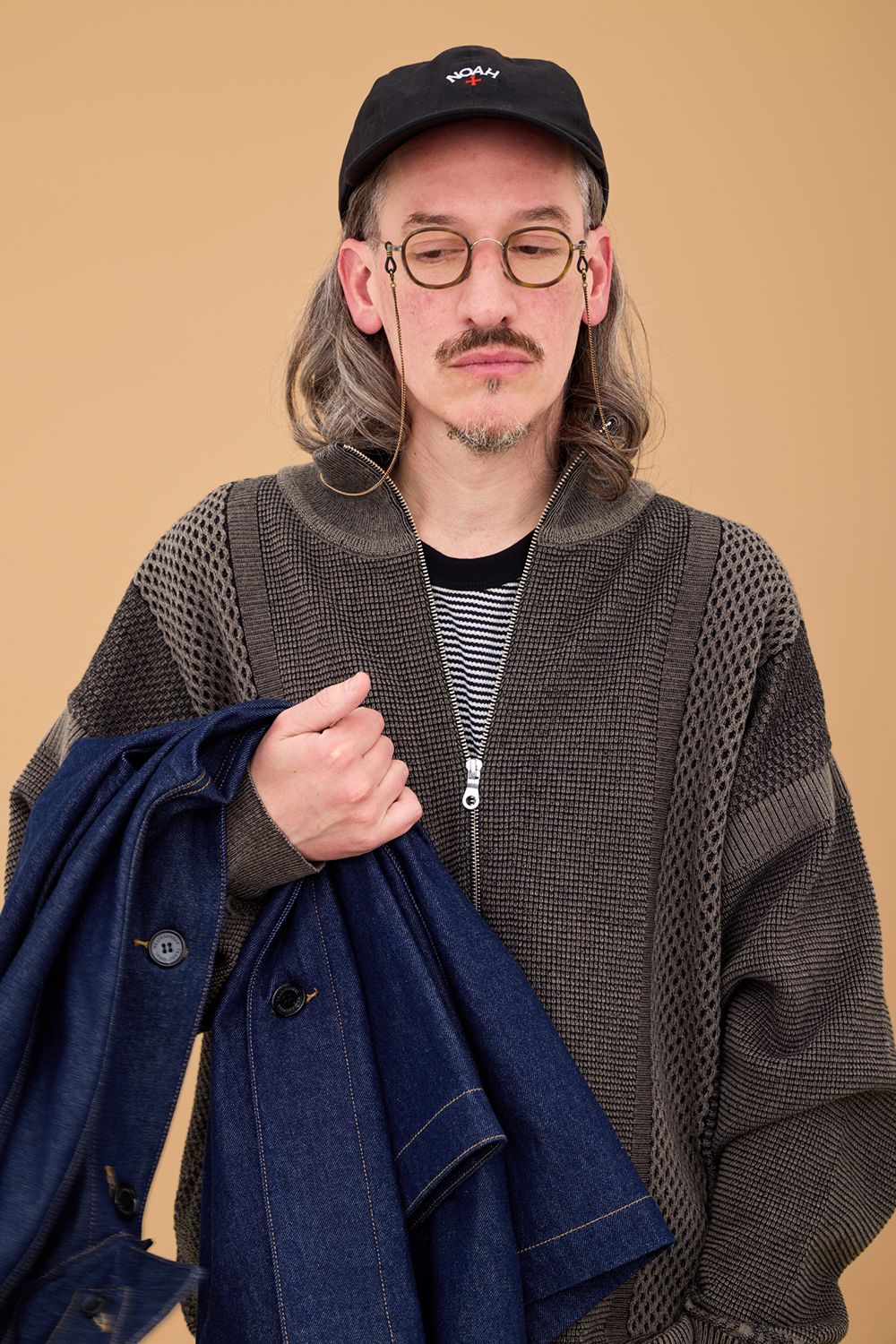 【26AW】Karita Half Zip Knit(GREIGE)