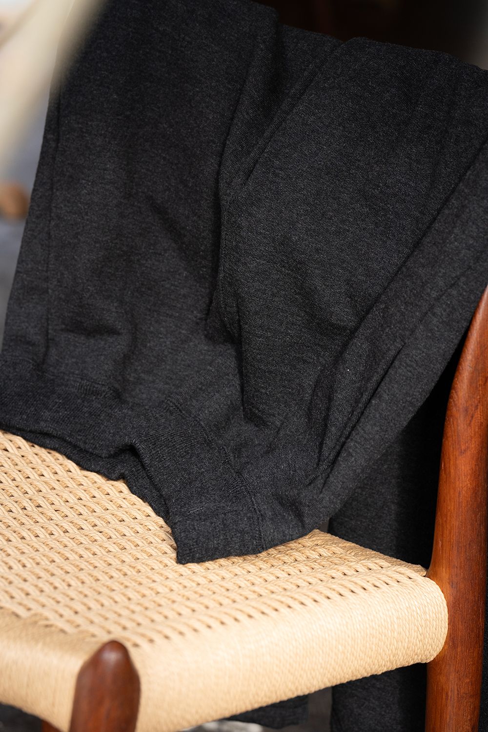 【ラスト1点】wool french terry truck pants/ウールフレンチテリートラックパンツ(CHARCOAL)