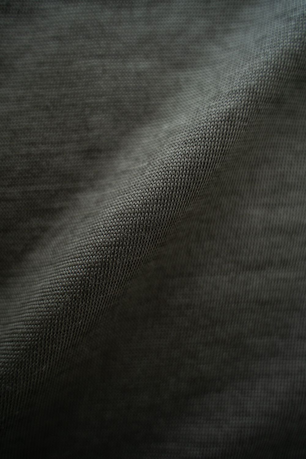 【ラスト1点】【25SS】ラミー半袖プルオーバーシャツ(KHAKI GRAY)