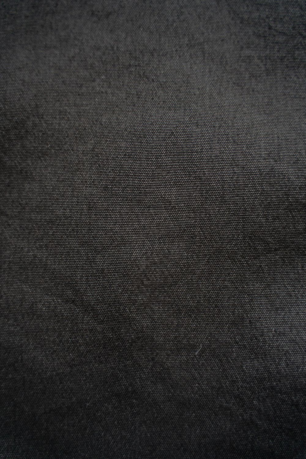 【ラスト1点】【25SS】ポリエステルオックスジップブルゾン(INK BLACK)
