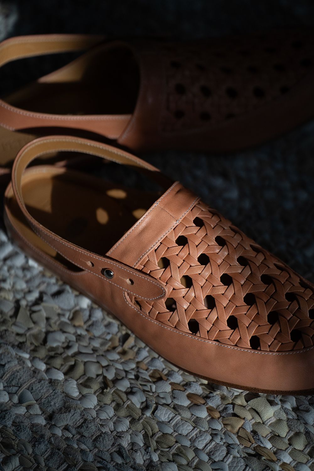 Cage Sandal(camel)