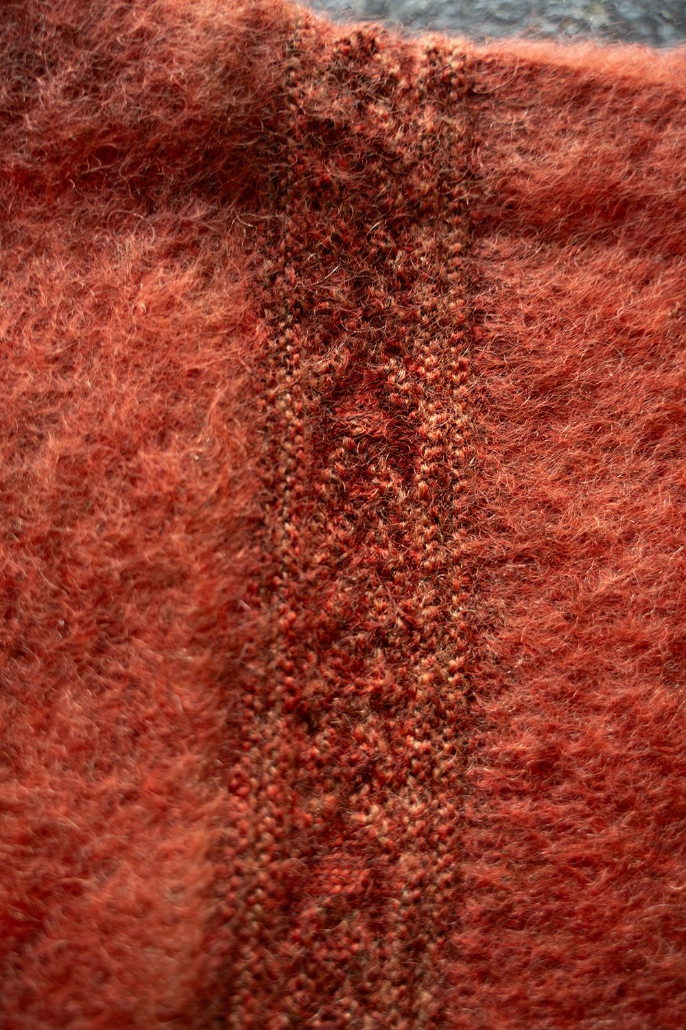 【ラスト1点】【24AW】Akane Mohair Cardigan(ORANGE)