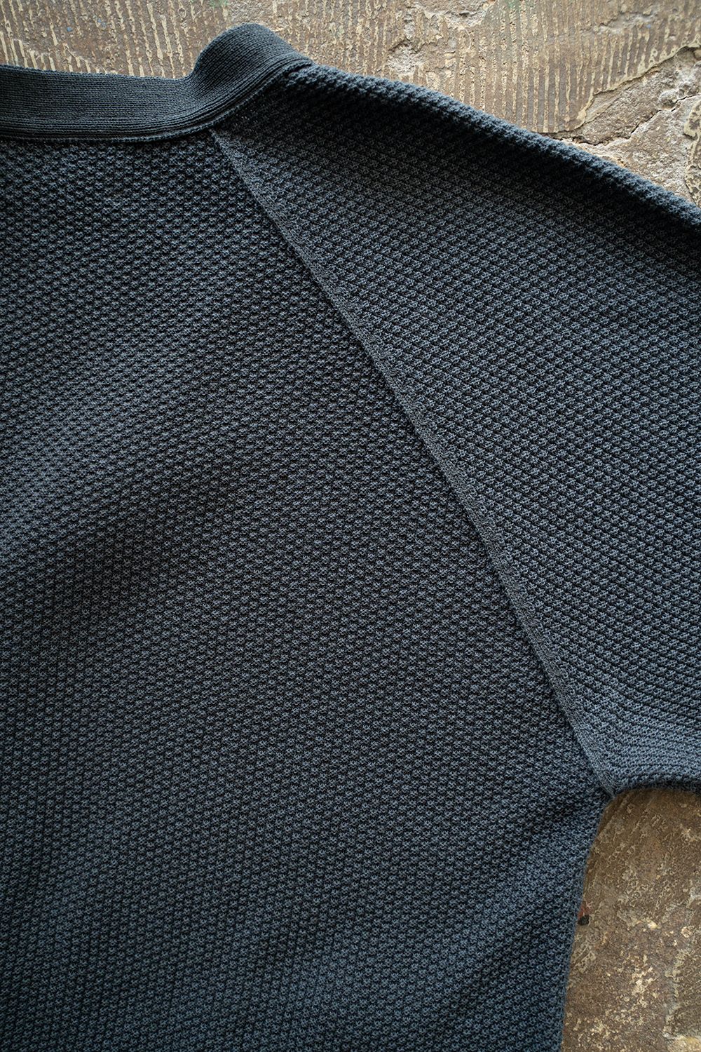 【ラスト1点】【25SS】綿×ポリエステル×リネン10Gカーディガン(DUSTY BLUE)