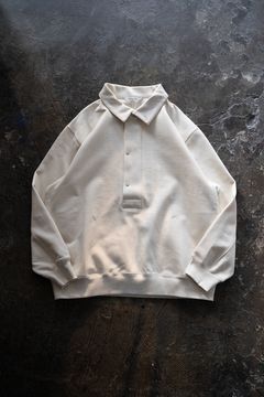 【ラスト1点】【25SS】ハイネックプルオーバースウェット(ECRU)