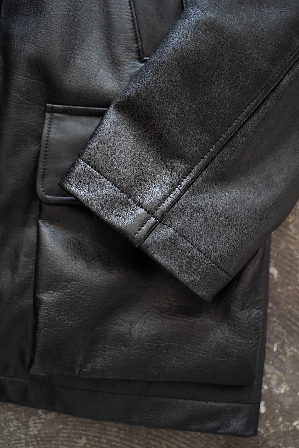 juha - 【ラスト1点】【24AW】Riding Leather Jacket