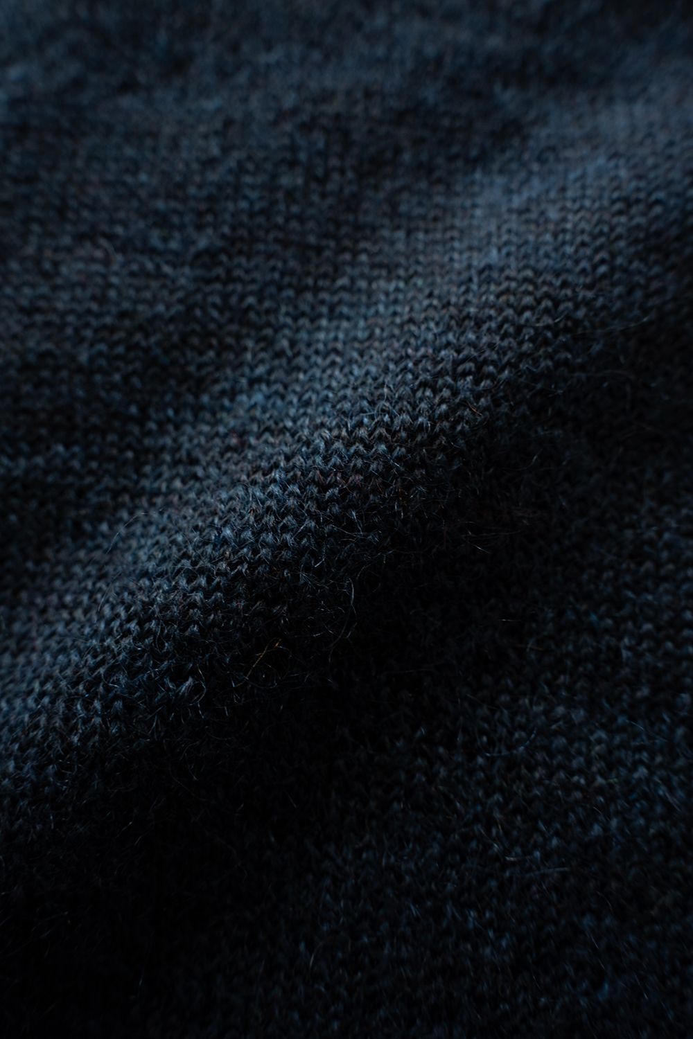 【26AW】エクストラキッドモヘア12Gニット(DUSTY BLUE)