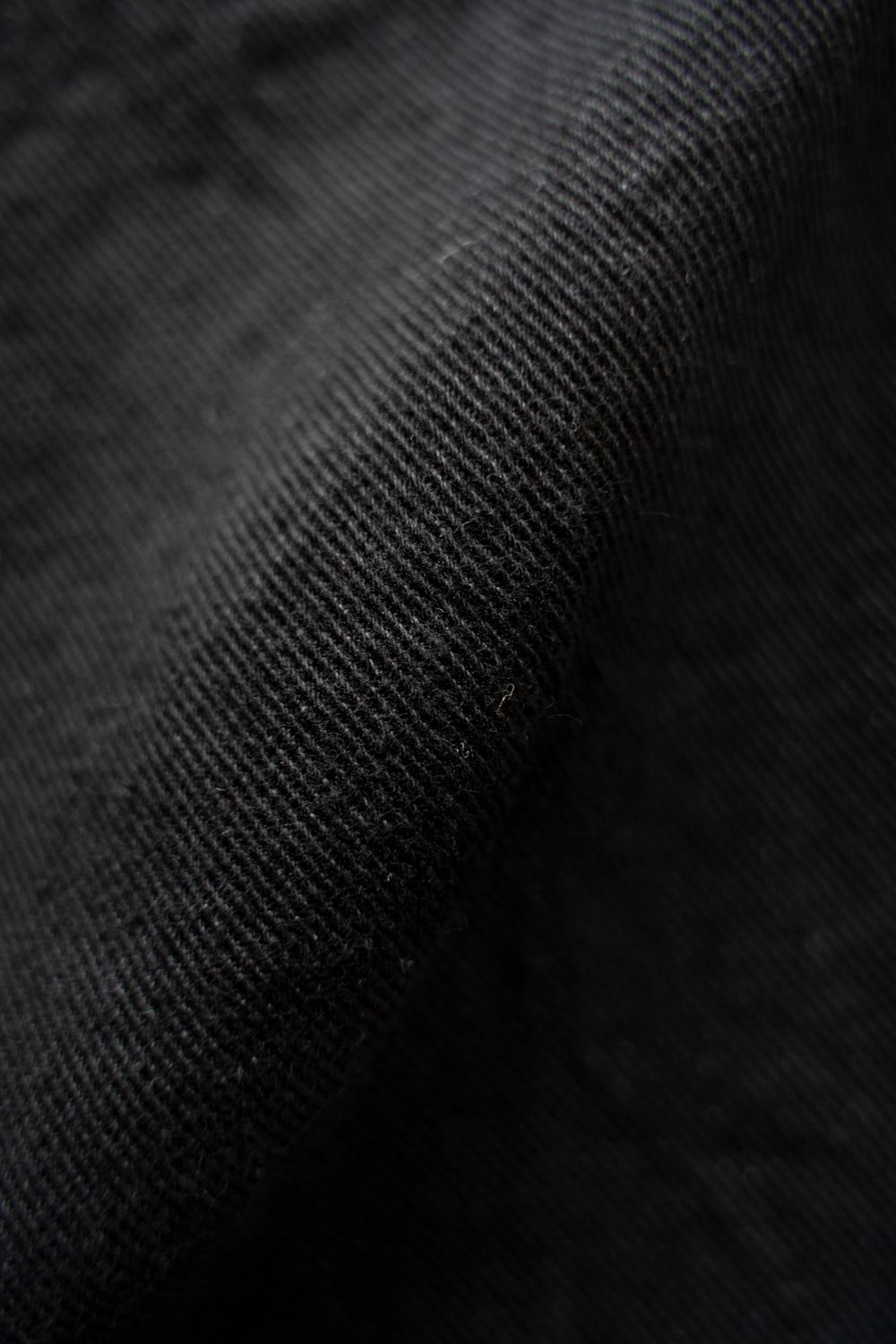 【ラスト1点】【25AW】Black Twill Blouson(BLACK)