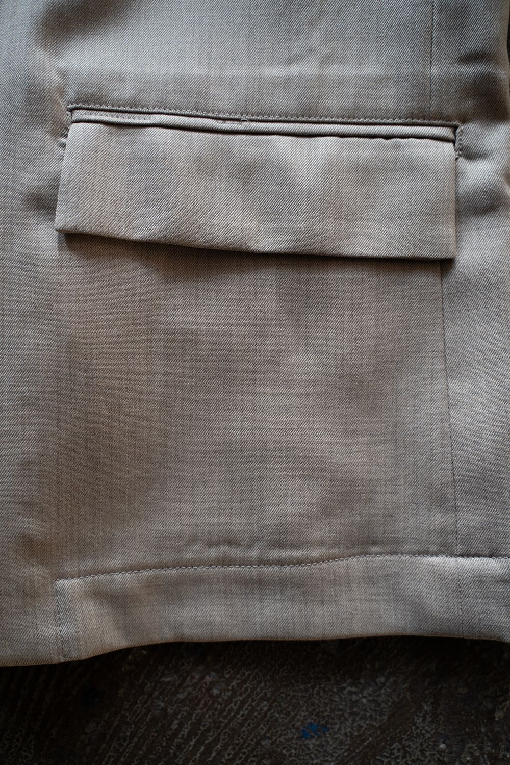 【ラスト1点】【25SS】Air Twill Jacket/エアーツイルジャケット(GREIGE)