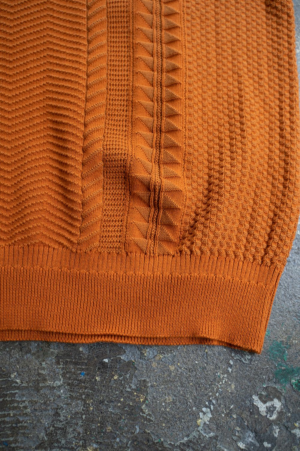 【ラスト1点】【22SS】Nagisa Knit(ORANGE)