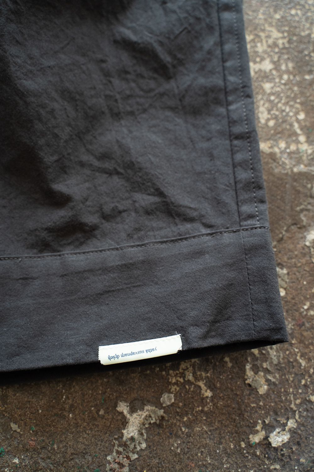 【25SS】"summer jambo"pajama(Cotton Ripple LAMP BLACK)【セットアップ】【ユニセックス】