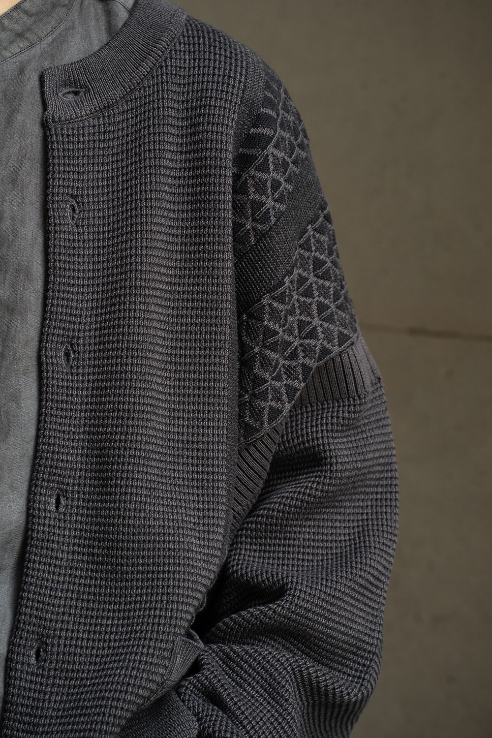 【25AW】Ginka Cardigan(BLACK)