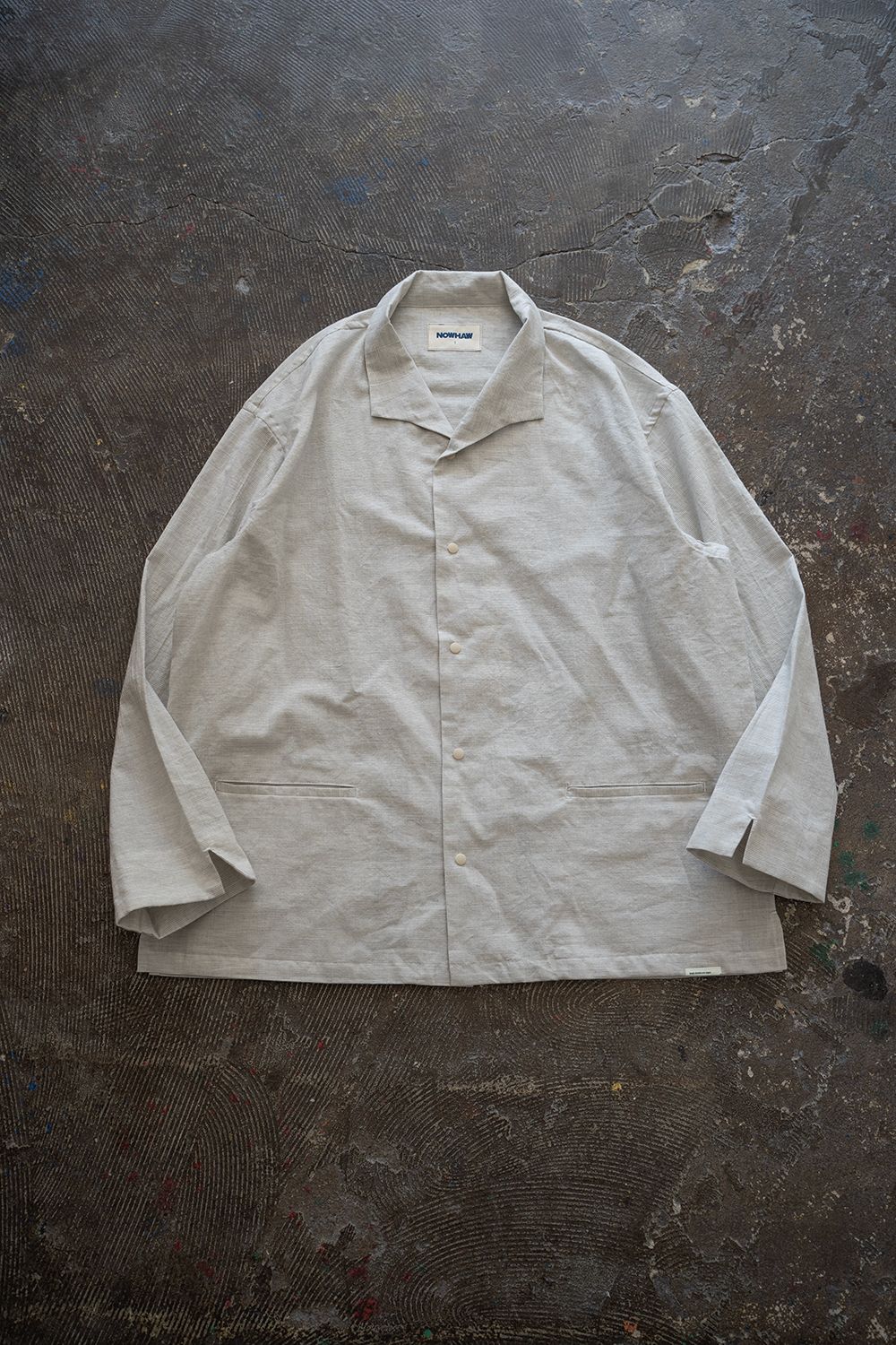 【ラスト1点】【23SS】"week"pajama【セットアップ】(LIGHT GRAY)