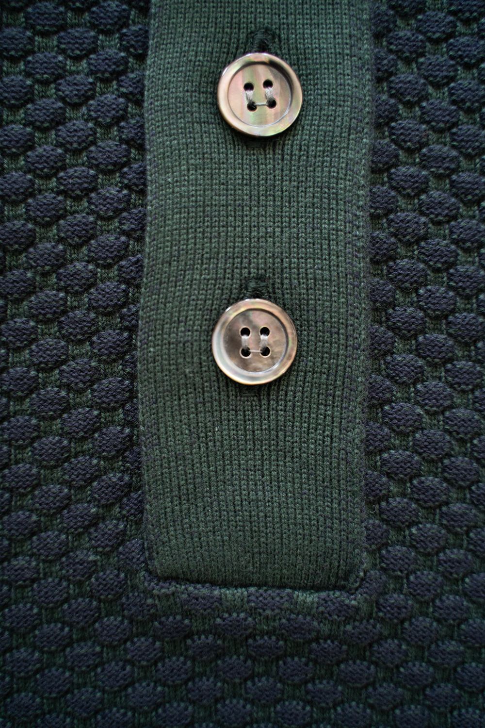 【ラスト1点】【24AW】Sekka Knit Polo(GREEN)