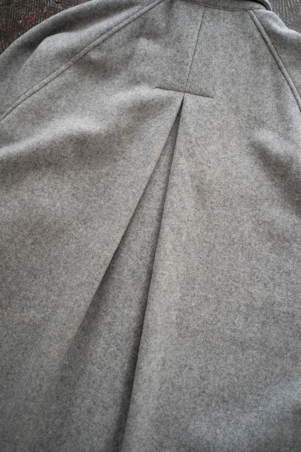 【ラスト1点】【23AW】Flyfront Raglan Shirt Jacket/フライフロントラグランシャツジャケット(GRAY)