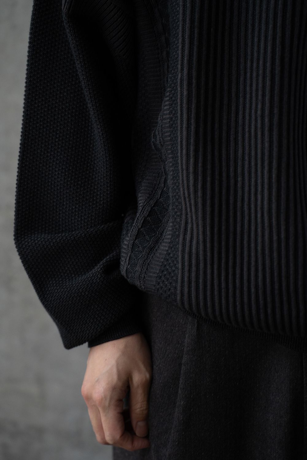 【26SS】Yukishiro Knit(BLACK)