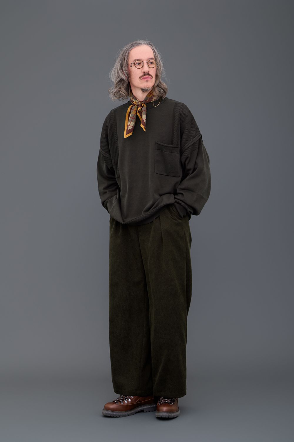【26AW】Akiyo Knit(DARK OLIVE)