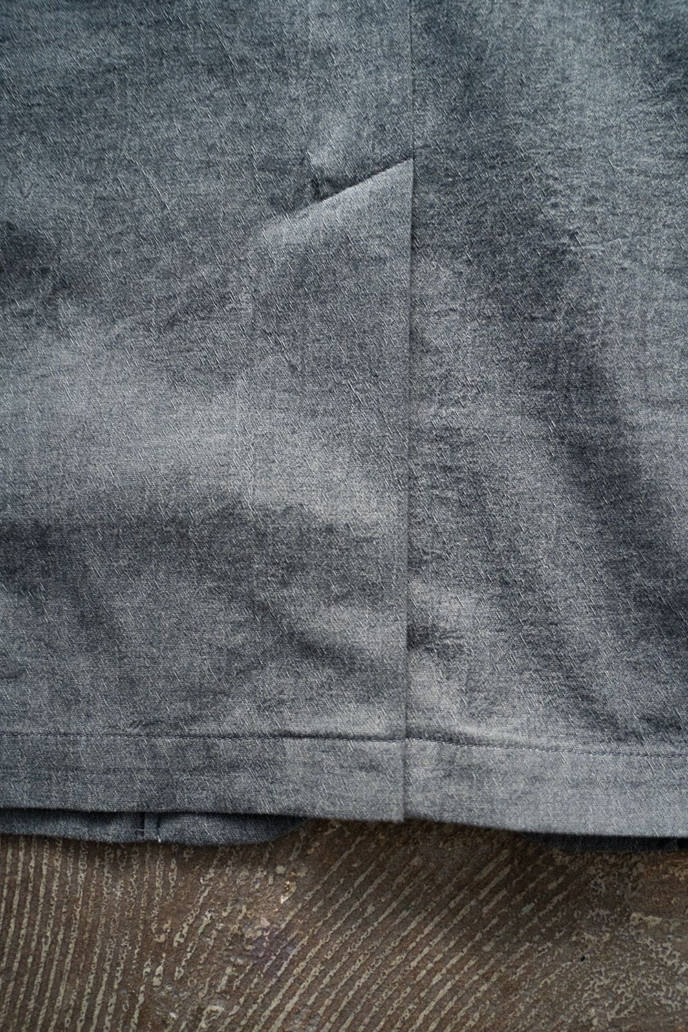 【ラスト1点】【23SS】CTTN Chambray 2B Jacket/コットンシャンブレー2Bジャケット(GRAY)