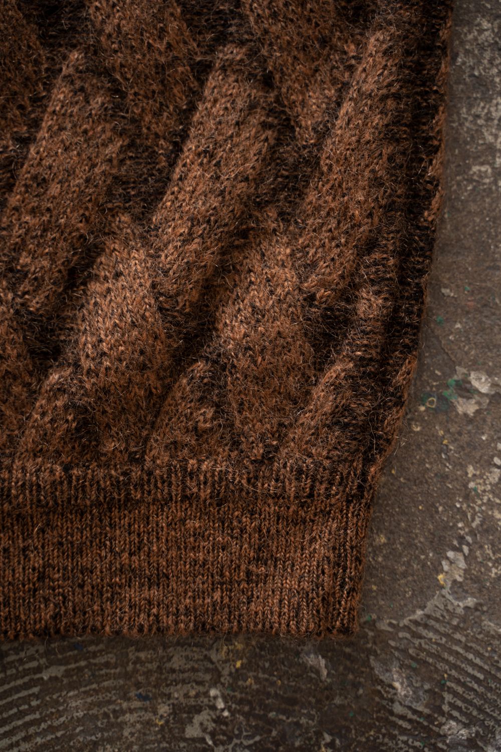 【26AW】Ochiba Mohair Knit(ORANGE)
