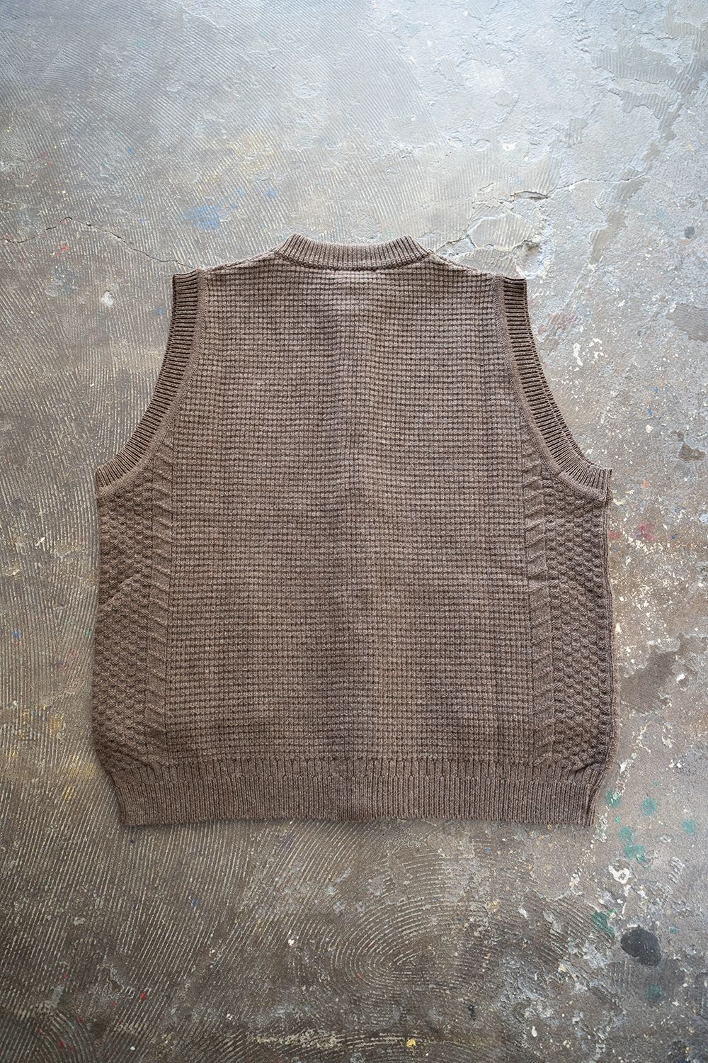 YASHIKI - 【ラスト1点】【22AW】Yukiiro Vest(MOCHA) | Salty