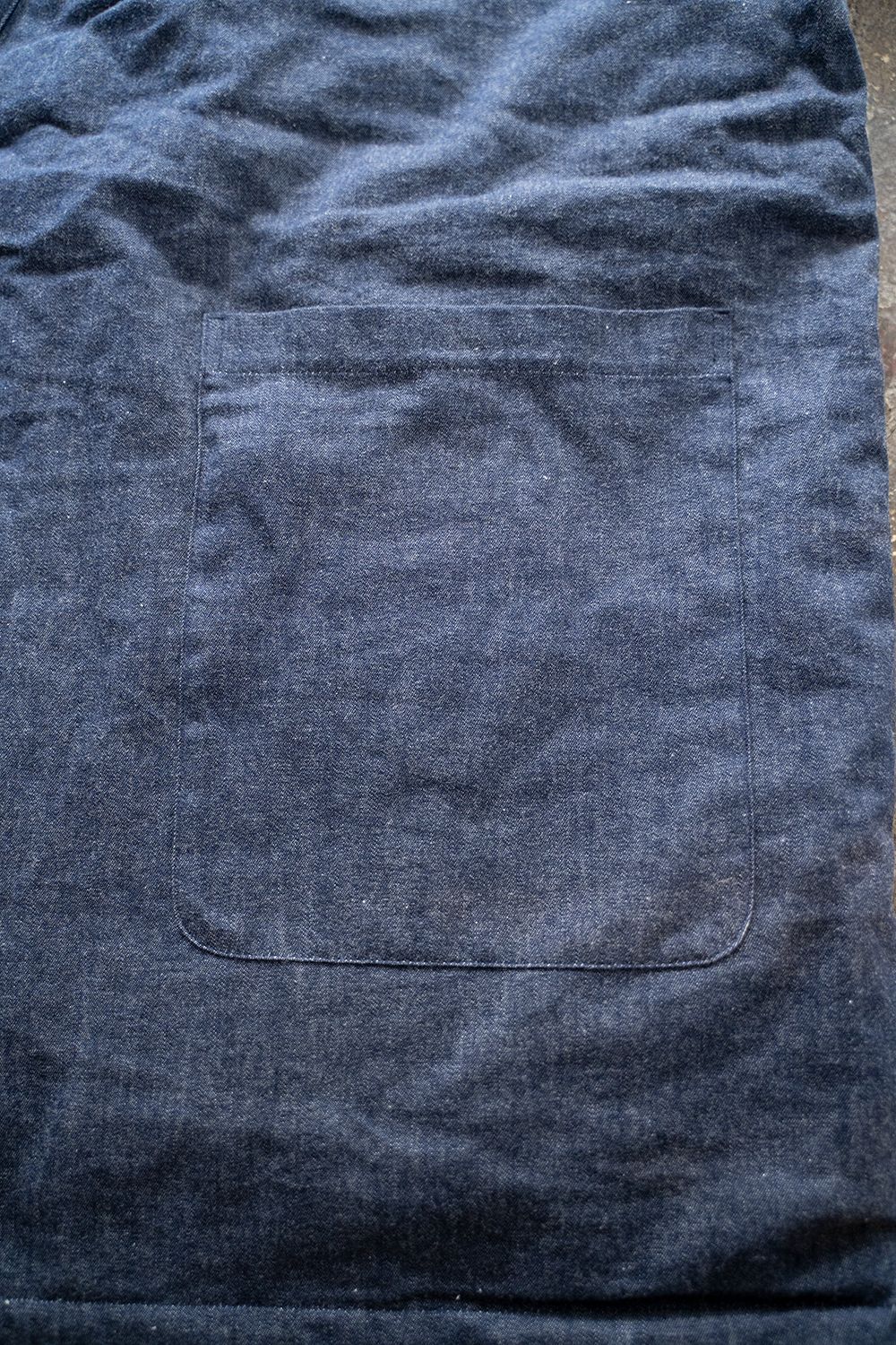 【ラスト1点】"futon"gown(DENIM)
