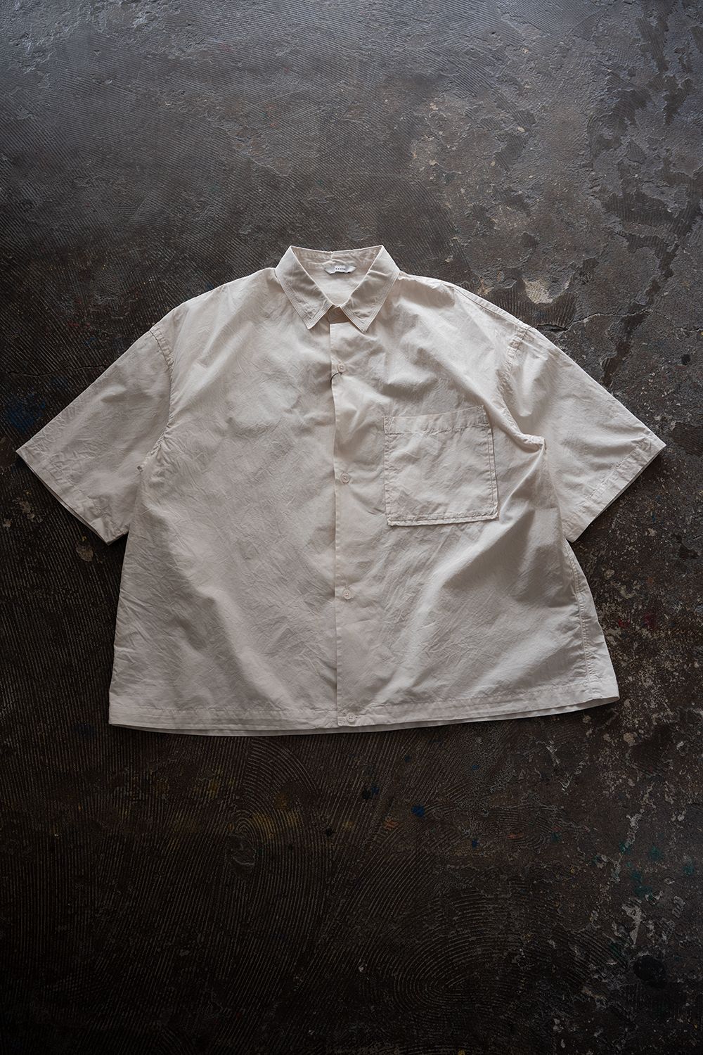 【26SS】Oversized Stitching Shirt(ECRU)