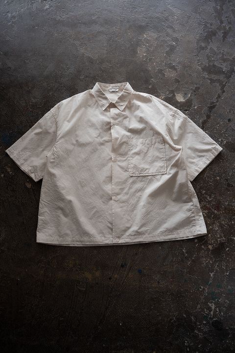 【26SS】Oversized Stitching Shirt(ECRU)