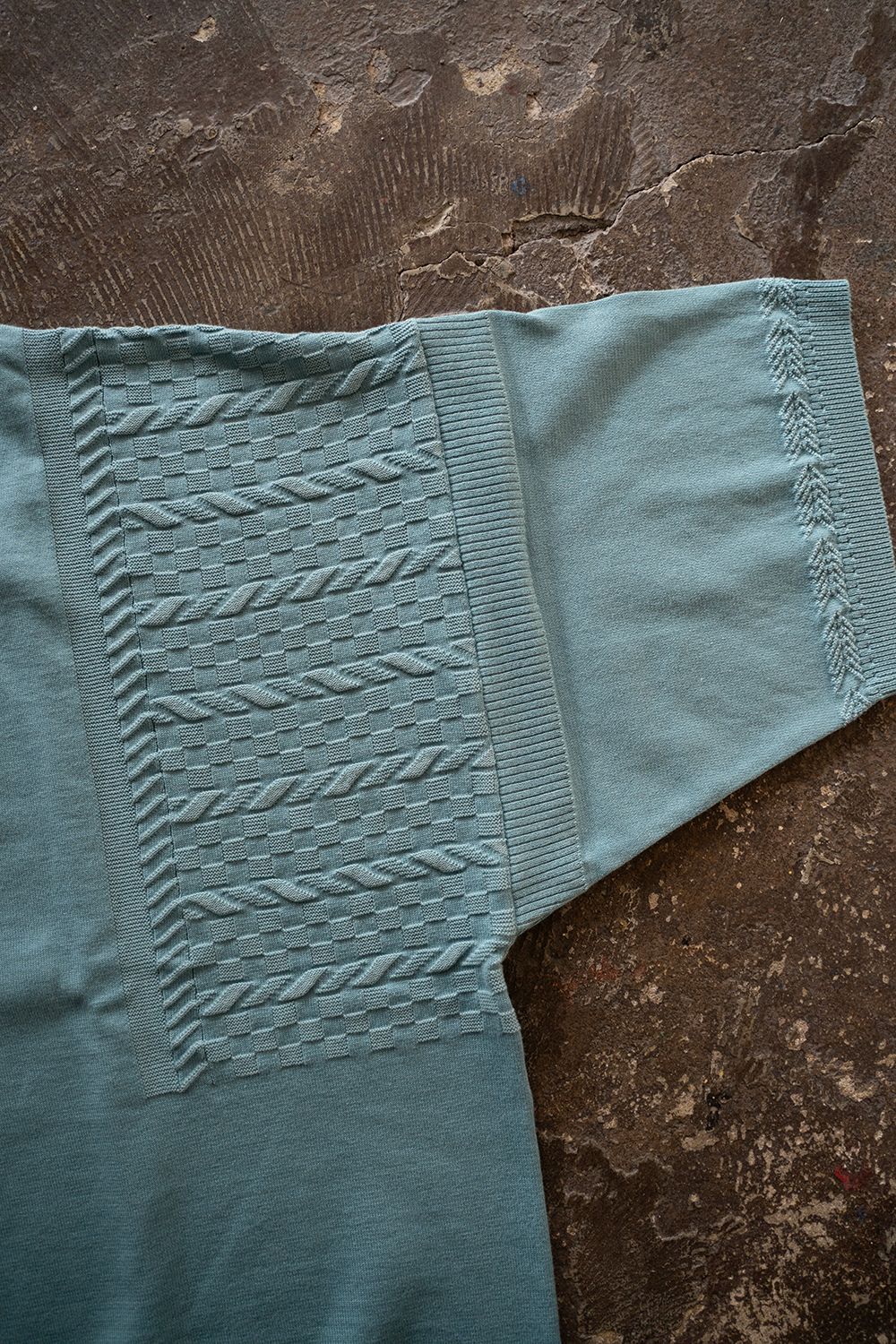 【ラスト1点】【24SS】Hazakura Knit Polo(SKY BLUE)