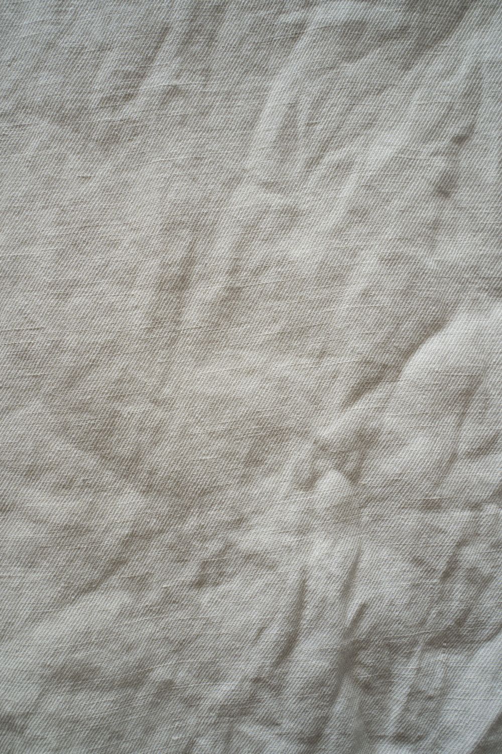 和紙大麻シャツ(ベンガラ白)