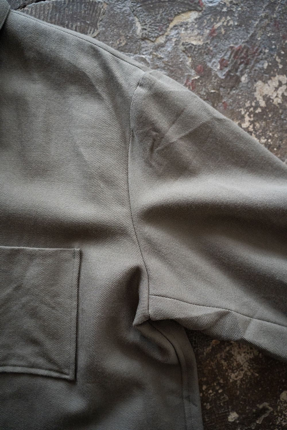 【25AW】ウールサージカバーオール(SAGE)