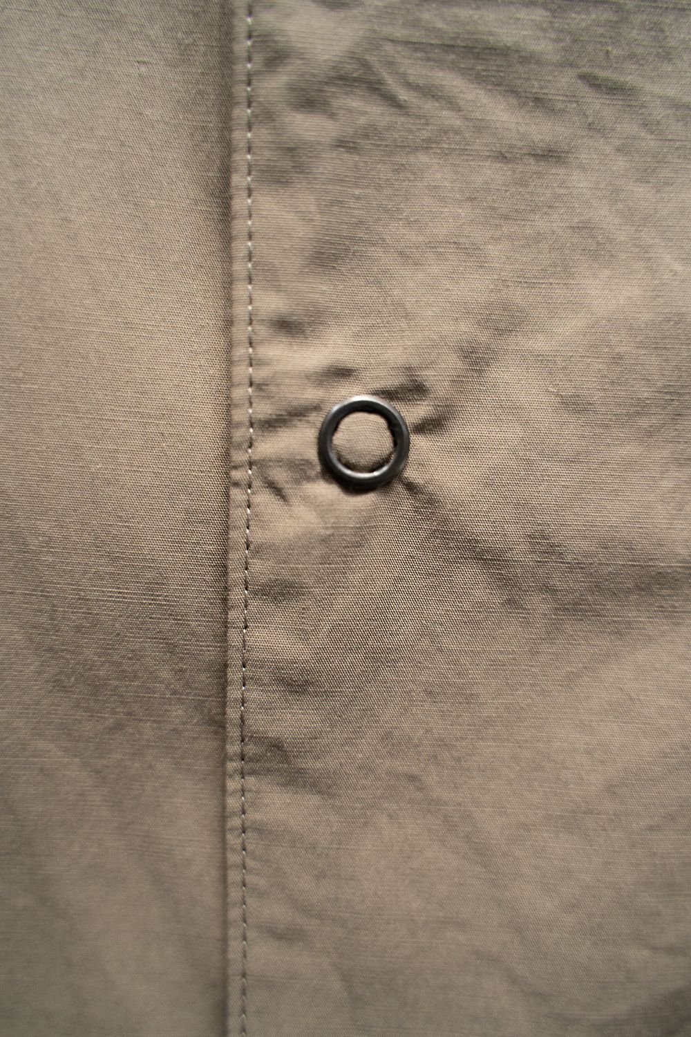【ラスト1点】【24SS】キュプラ×綿シャツブルゾン(KHAKI)