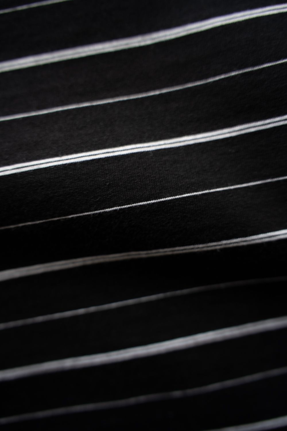 【26SS】ボーダーTシャツ(BLACK×WHITE)