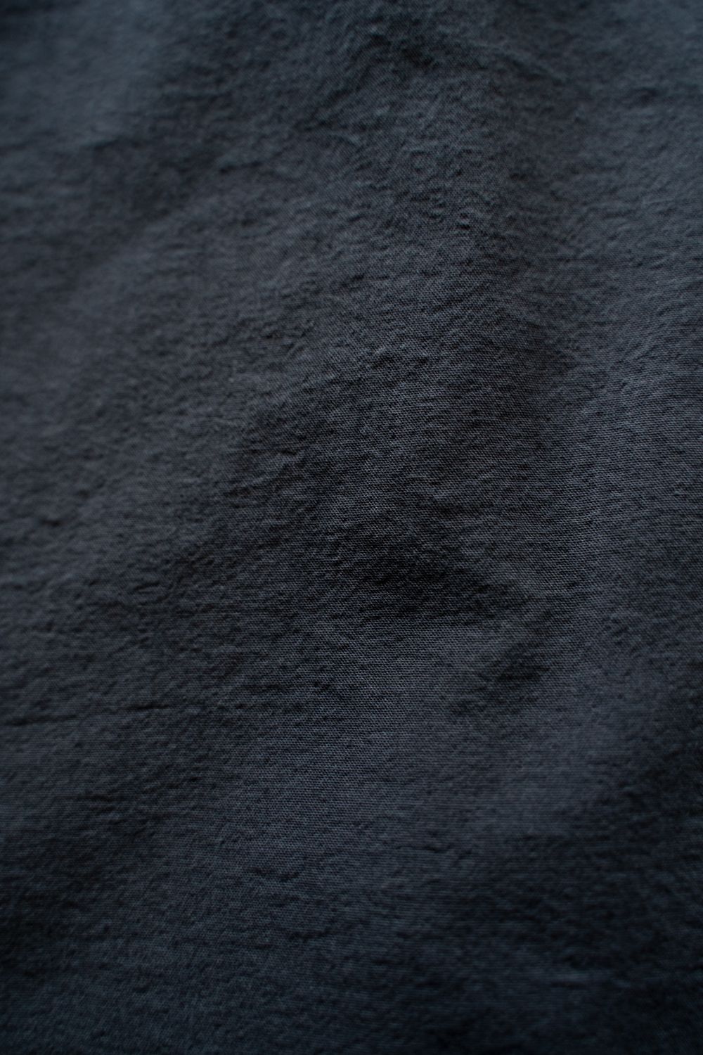 強撚OCブロードシャツ(墨黒)