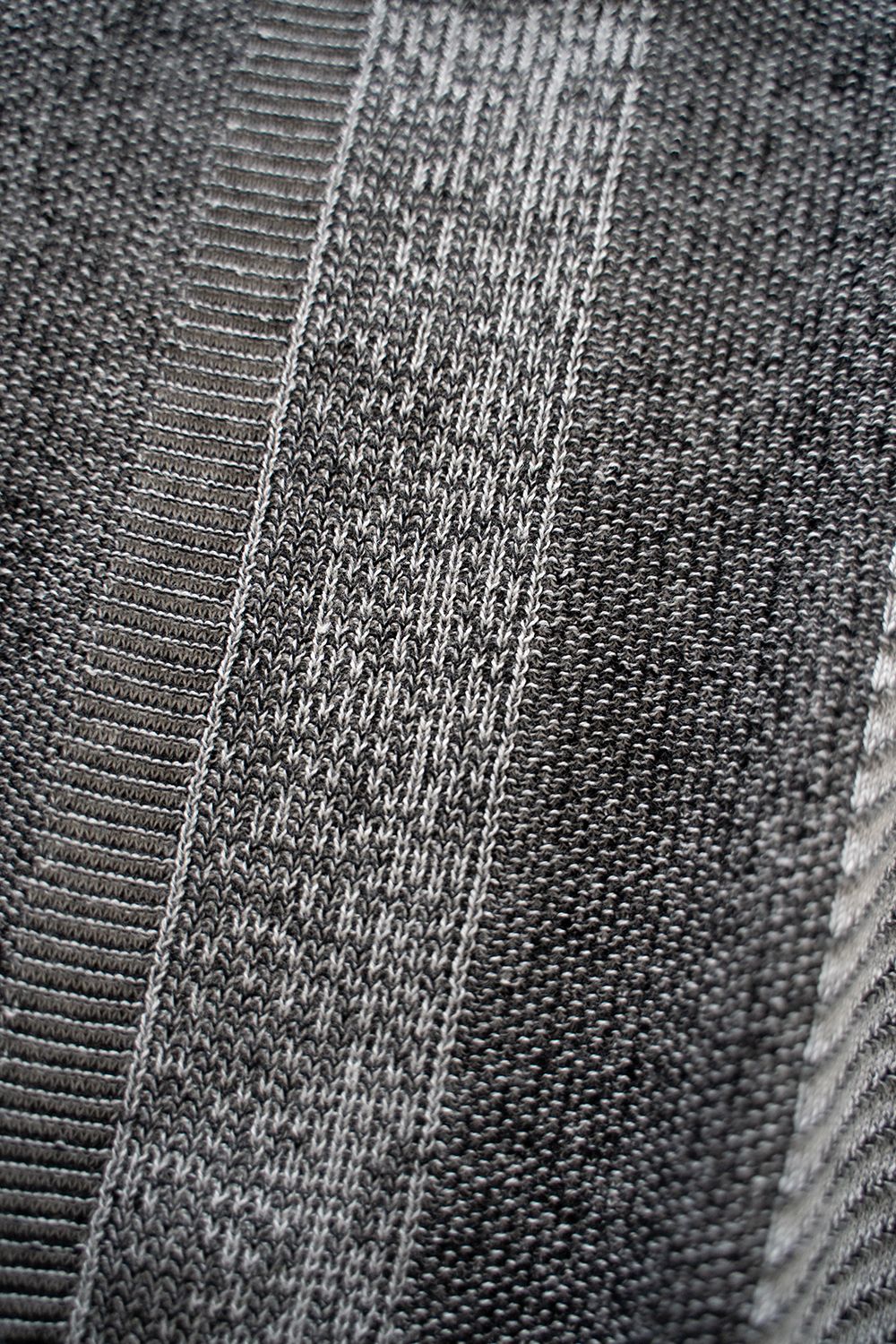 【ラスト1点】【25SS】Fumon Henley Knit(MIX GRAY)