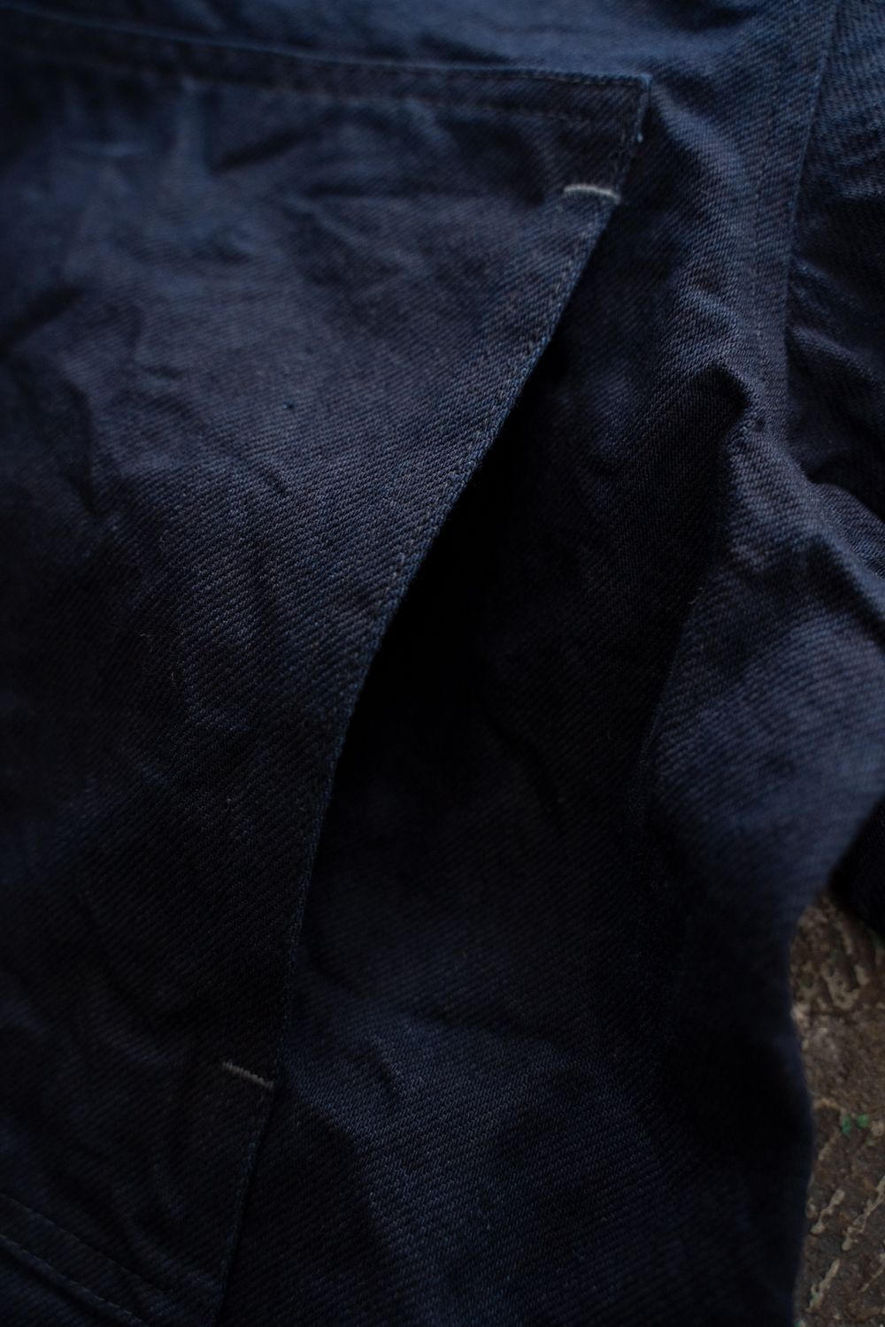 【26SS】11.5ozデニムブルゾン(DARK NAVY)
