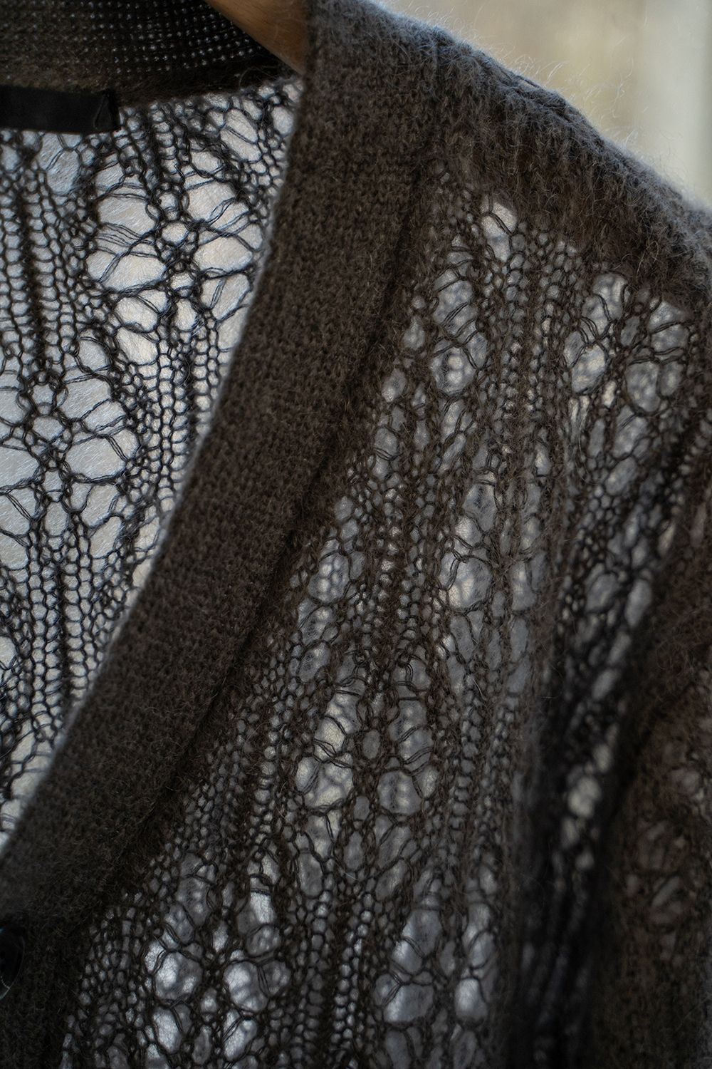 【ラスト1点】【24AW】Melt Cardigan/メルトカーディガン(FAWN)