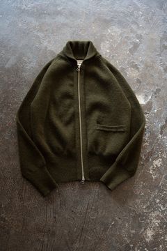 Hard twisted Shetlandwool type C-2(OLIVE KHAKI)