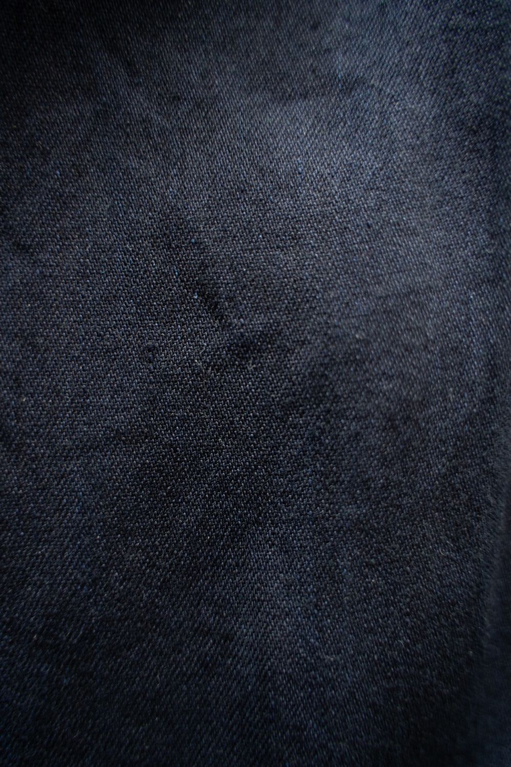 【ラスト1点】【25SS】5.5ozデニムワンタックパンツ(BLACK NAVY)