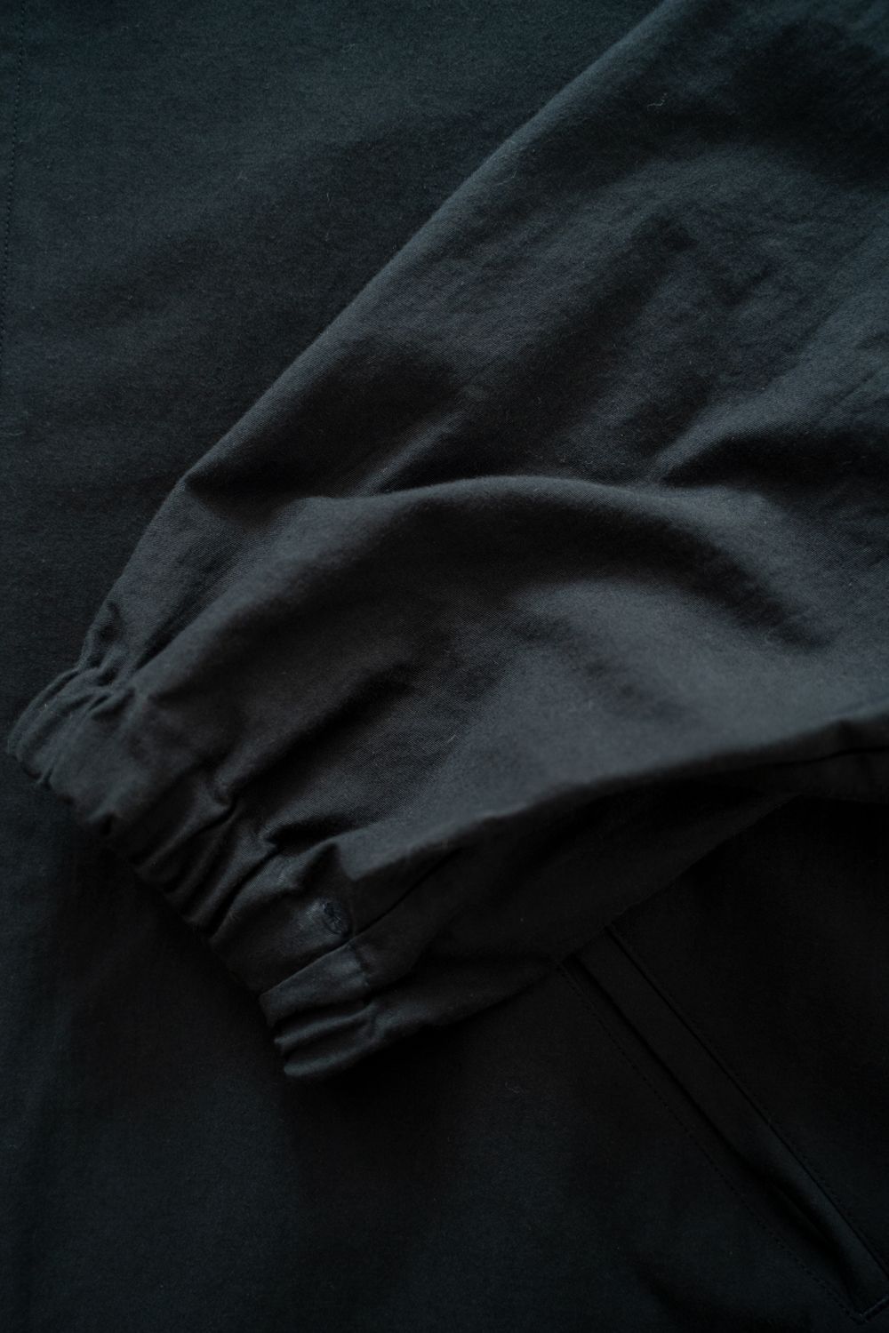 【26SS】コットンモールスキンジップブルゾン(DARK GREEN)