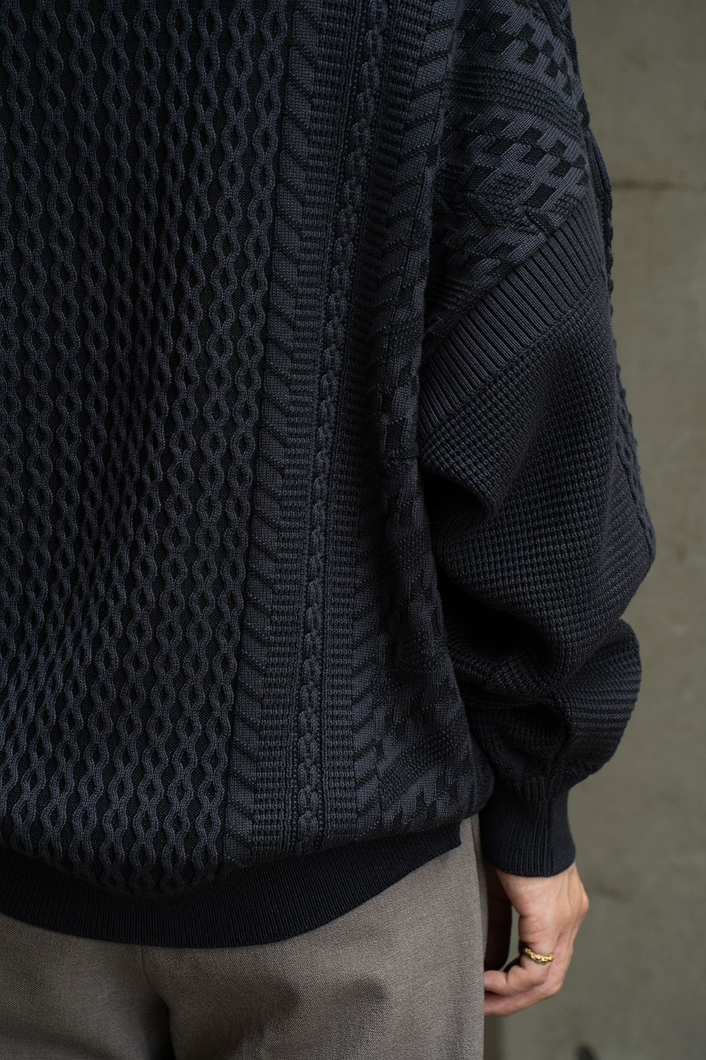 【25AW】Fubuki Knit(DARK NAVY)