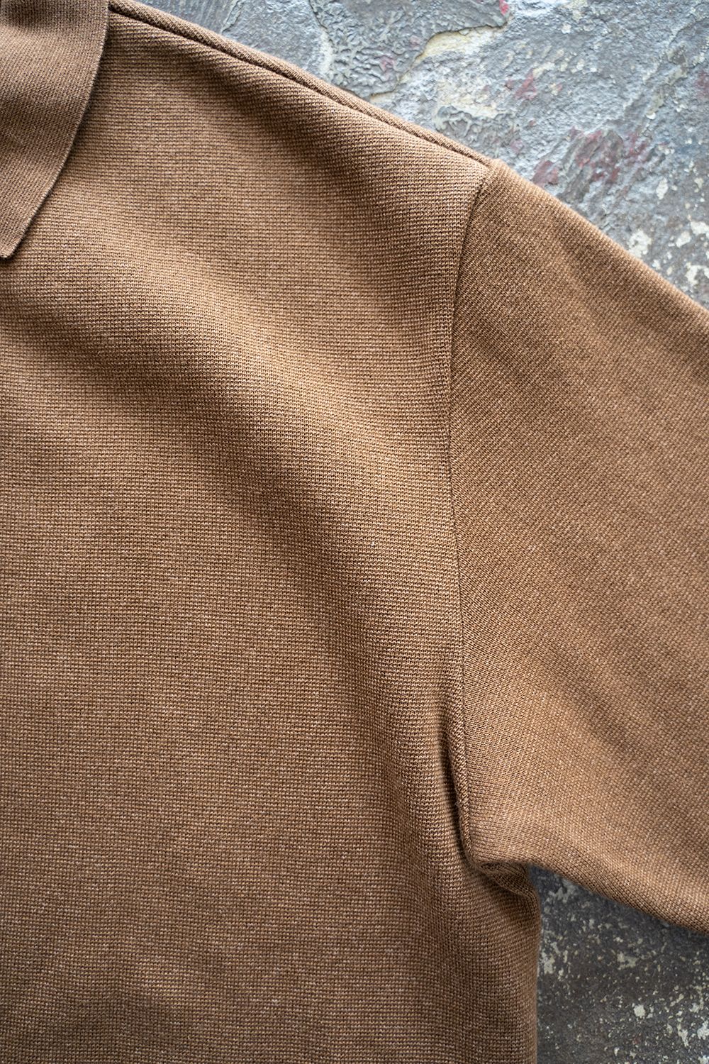 【ラスト1点】【22AW】ミラノリブニットジャケットカーディガン(BROWN)