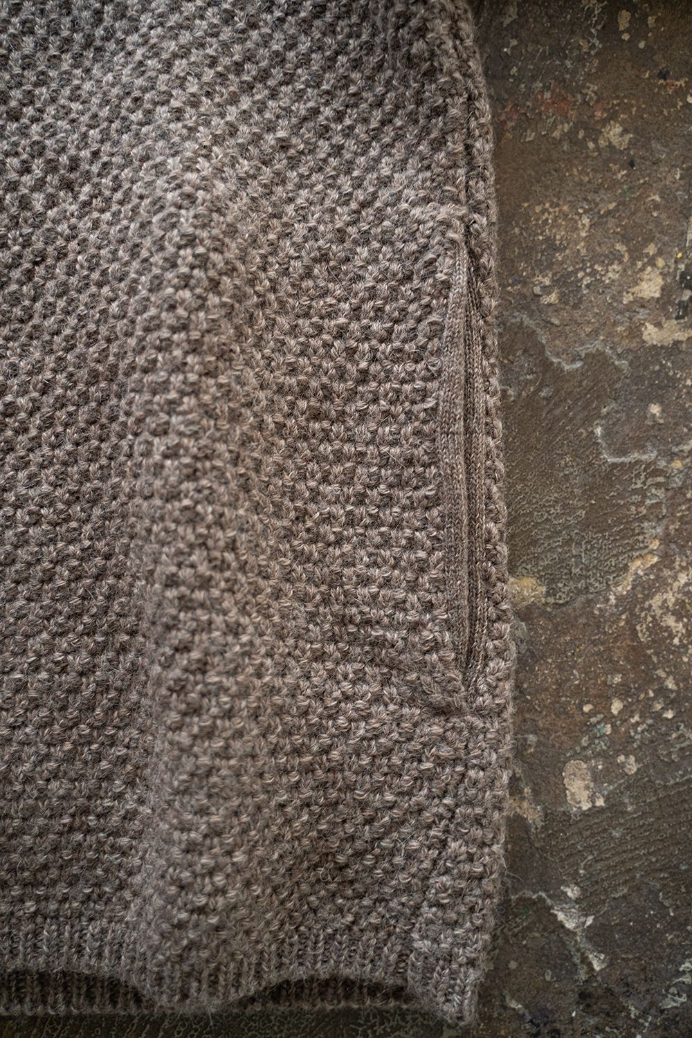 【24AW】5Gニットブルゾン(GREIGE)