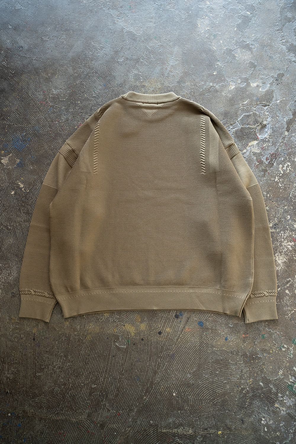 【ラスト1点】【24AW】Shutei Knit(KHAKI)